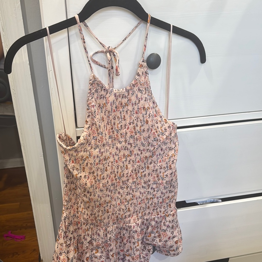 Floral Halter Top